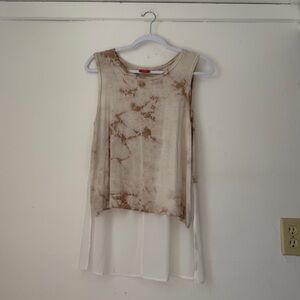 Daytrip Size M Tie-Dye Tank Top